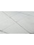 Gümüş Varaklı Beyaz Peluş Halı 140 x 200 cm 4