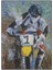 1 Numaralı Motocross Sürücüsü Orijinal Yağlı Boya Tablo 1