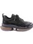 1064-23Y Kadin Kalin Taban Silver Taşli Sneakers Ayakkabi 1