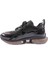 1064-23Y Kadin Kalin Taban Silver Taşli Sneakers Ayakkabi 3