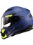 Stream Evo Max Mat Mavi - Sarı Kask 3