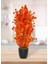 Yapay Çiçek Siyah Saksıda Turuncu Şimşir Ağacı 55CM 2
