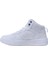 Beyaz Bağcıklı Boğazlı Basket Sneakers Spor Ayakkabı 3