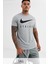Dri-Fit Traning Standart Kesim Gri Erkek Antreman Tişörtü 2
