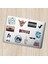 Dekoratif Laptop Notebook Tablet Telefon Sticker Set 02 3