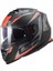 Storm Racer Mat Tıtanıum - Turuncu Kapalı Kask 1