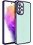 Galaxy A73 Kılıf 3D Kamera ve Lens Korumalı Ultra Lüks Plating Razer Silicone Case 1