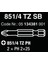 851/4 Tz Yıldız Bits Uç 2 x 50MM Ph2 05134381001 2