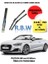 Pro Audi A5 Cabrio (2009-2023) Aracınız Için Özel Üst Seviye Pro Muz Tip Silecek Takımı 1