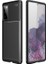 Samsung Galaxy S20 Fe Kılıf Negro Karbon Desen Silikon + Ekran Koruyucu 1