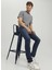 Düşük Bel Slim Fit Lacivert Erkek Denim Pantolon 12223629_JJIGLENN Jjfox Jos 227 50S 5