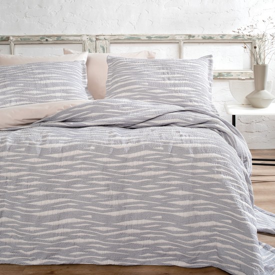 Yataş Bedding Joelle Çift Kişilik Yatak Örtüsü Seti Gri Fiyatı
