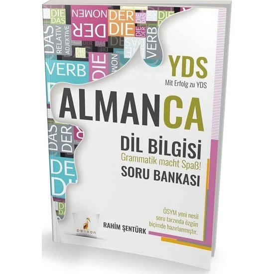 Pelikan Yds Almanca Dil Bilgisi Soru Bankası Pelikan Yayınları