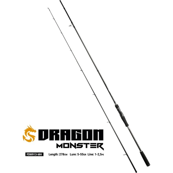 Fujin Dragon Monster 278CM 5-55GR Spin Kamışı