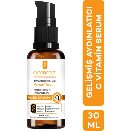Mineaderm Gelişmiş Aydınlatıcı Vitamin C Serum/advanced Brightening Vitamin C Serum