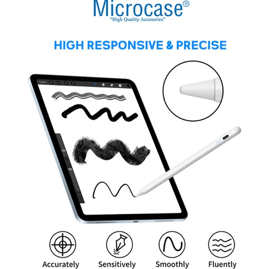 Microcase Ipadler Ile Uyumlu Aktif Stylus Dokunmatik Kalem Fiyat