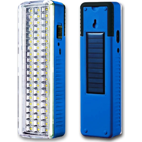 Solar USB Şarjlı Işıldak Fener Kamp Lambası LED Lamba 2 Farklı Çalışma Modu