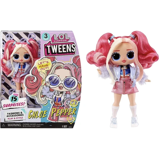 ToysAll L.o.l. Surprise Tweens Chloe Pepper Seri 3 Bebeği 584056