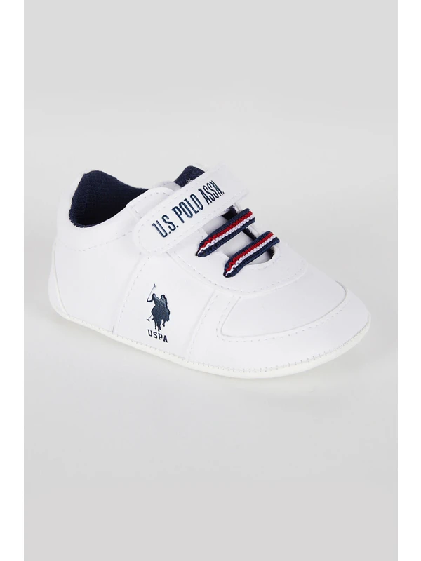 U.s. Polo Assn Sweetie Beyaz Erkek Bebek Ayakkabı