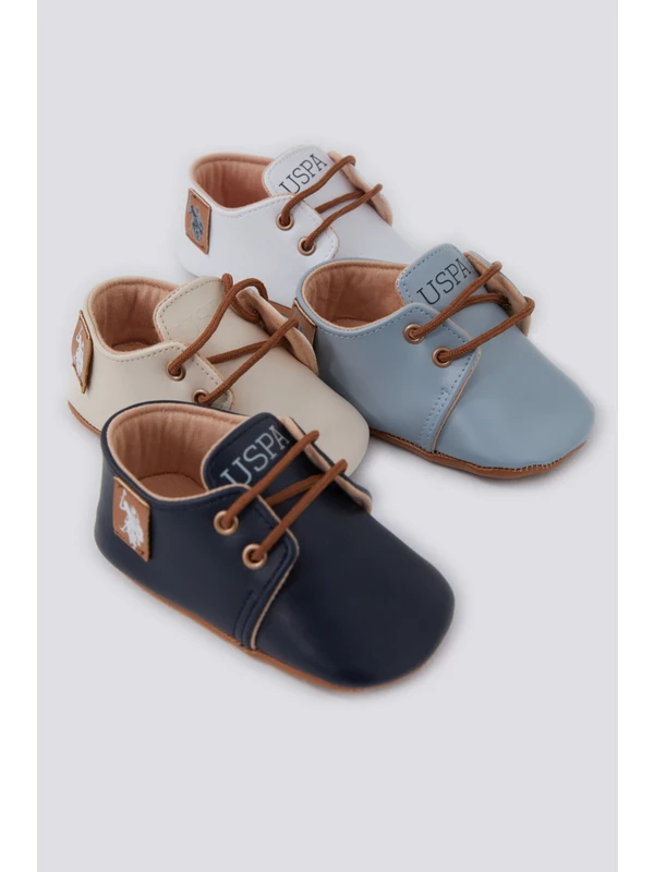 U.s. Polo Assn Krem Bebek Ayakkabı