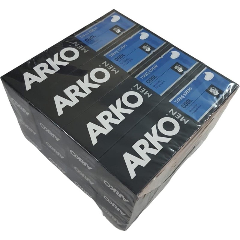 Arko 12 Adet Arko Tras Kremı 90 G Mavı Cool 86 Ml.