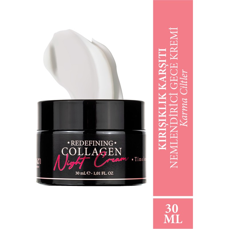 Pureexen Cosmetics Pureexen Cosmetıcs Laboratory Redefining Collagen Night –tüm Ciltler Için Nemlendirici Gece Kremi