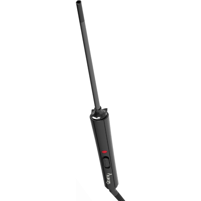 Hairens HRS-130 Afro Dalga 9 Mm. Kıvırcık İnce Saç Maşası, 18 Cm. Ultra Uzun Başlık
