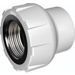 Fırat Pprc 25 mm-3/4" İç Dişli Rekor Tek Parça Beyaz Renk Endüstriyel Kullanıma Uygun