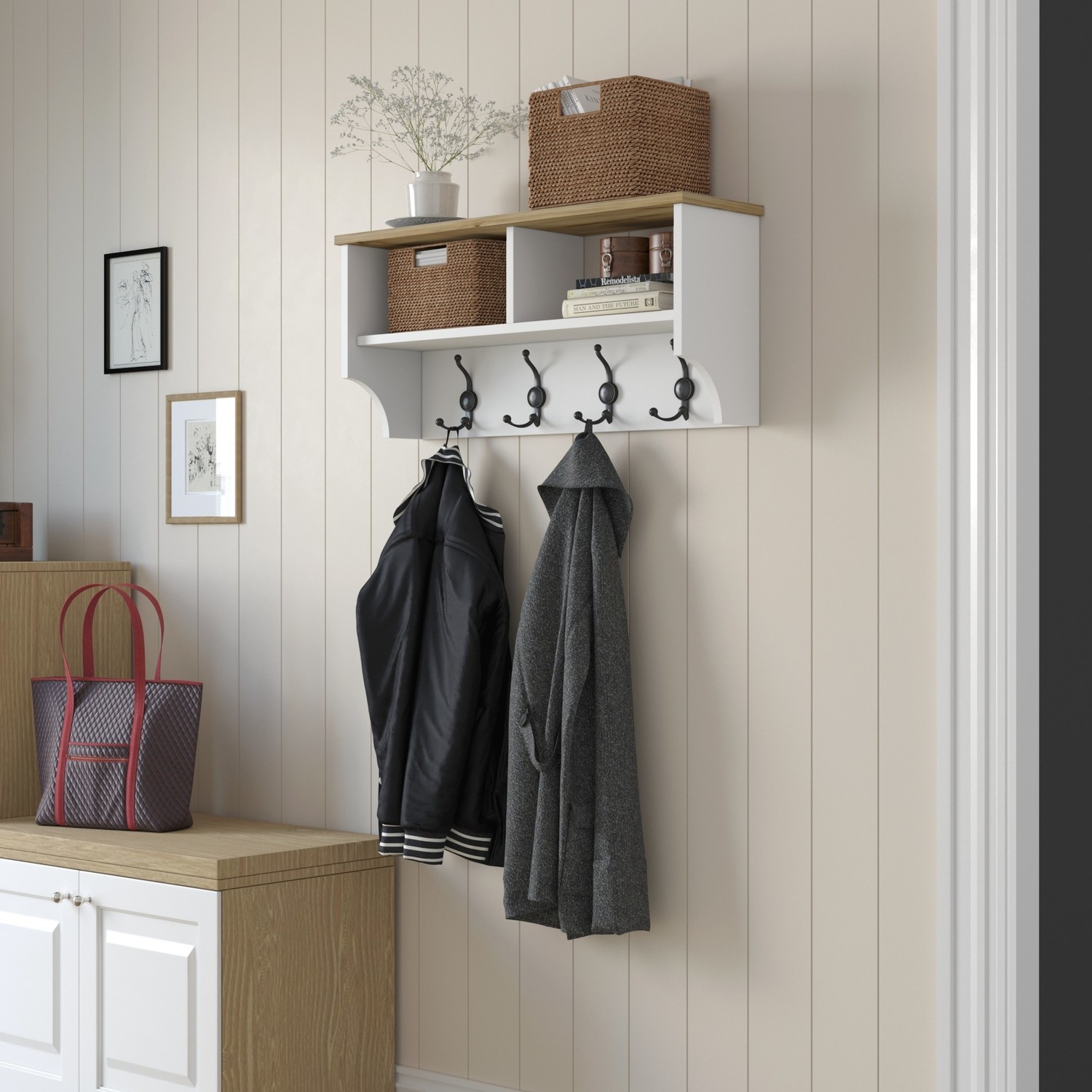 Rani Modern Portmanto Duvar Askısı 90 cm Fiyatı