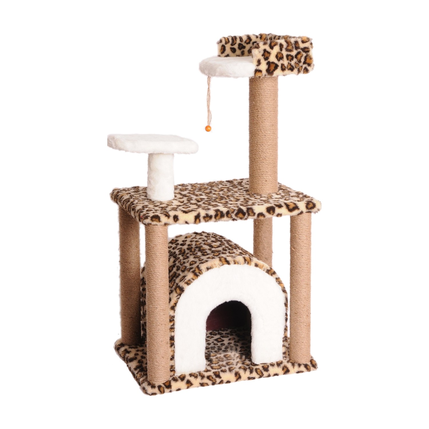 Cat Hause Kedi Tırmalama Evi S1 Leopar 105 cm Fiyatı