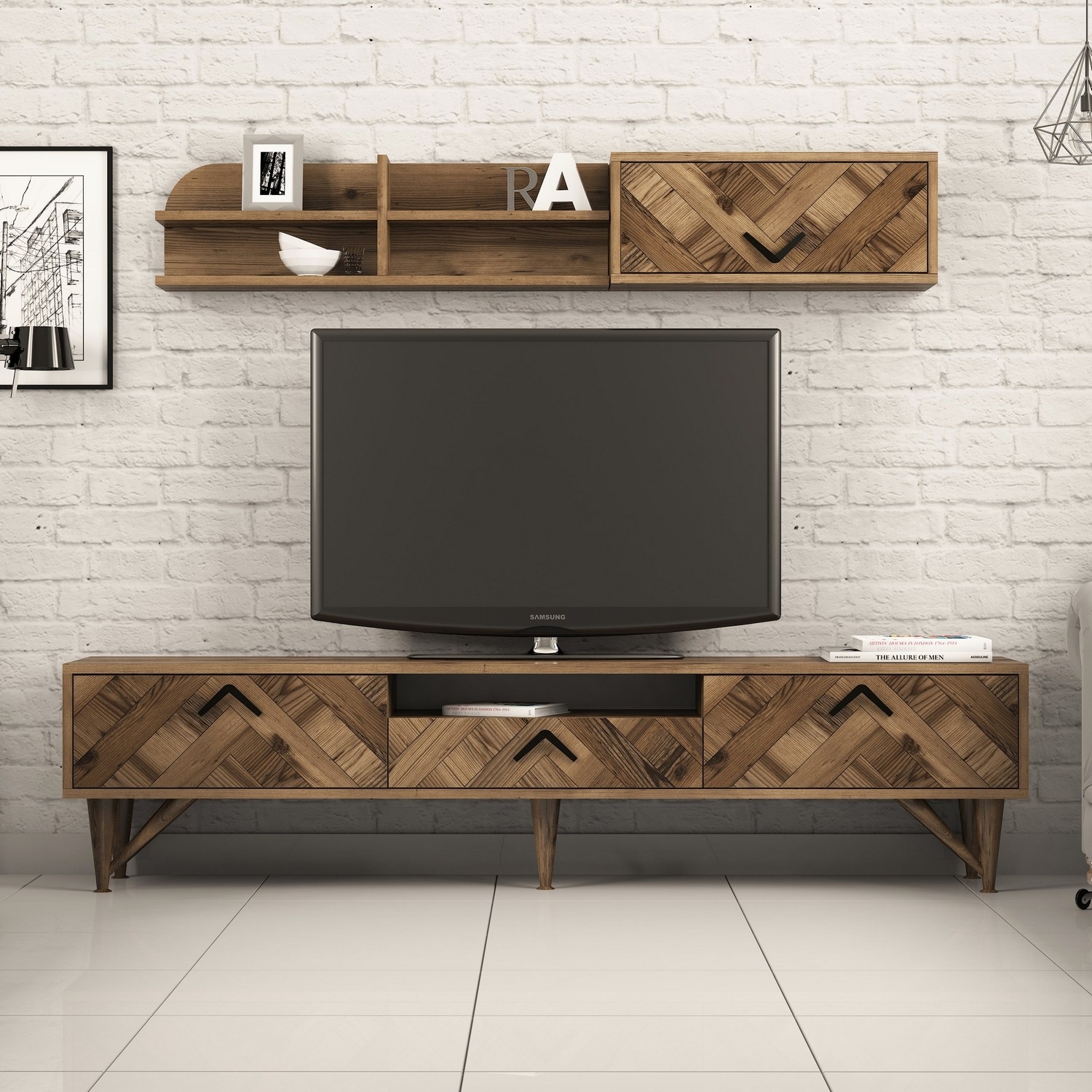 Variant Mobilya Londra Tv Ünitesi Ceviz Fiyatı Taksit Seçenekleri