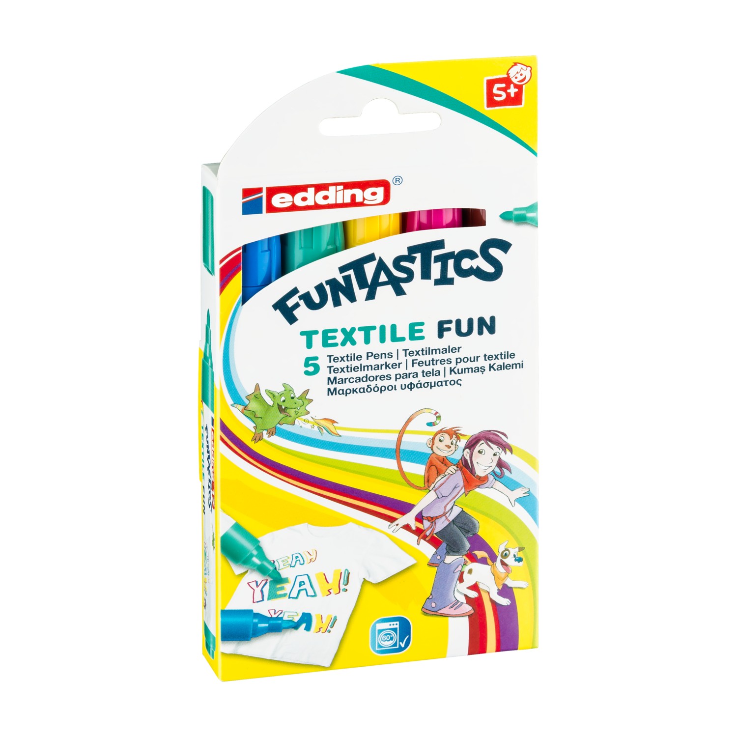 Edding Funtastics Kumas Boyama Kalemi 5 Li Set Fiyati