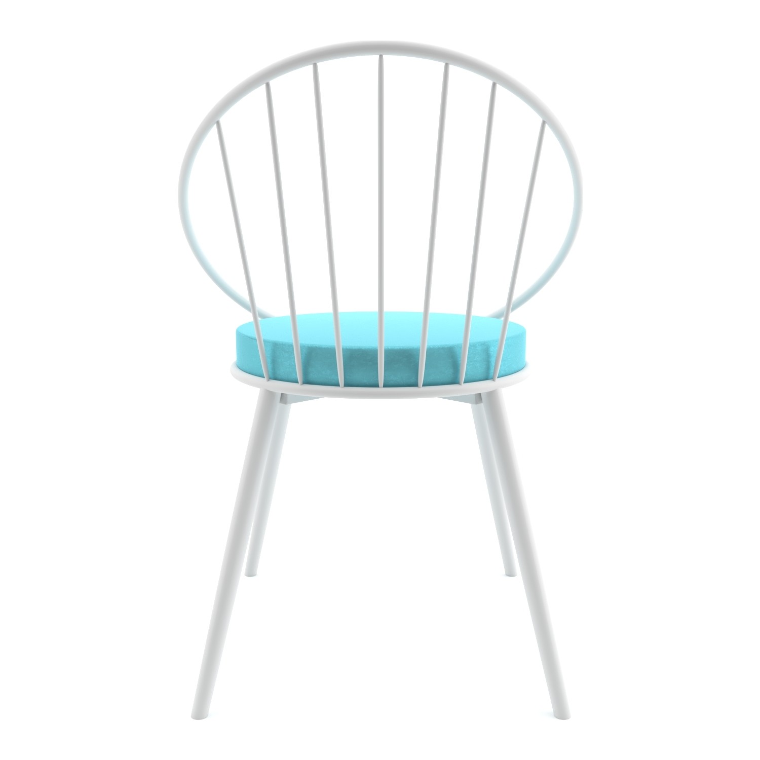 Evdemo Eylül Metal Tel Sandalye Turkuaz Fiyatı Taksit Seçenekleri