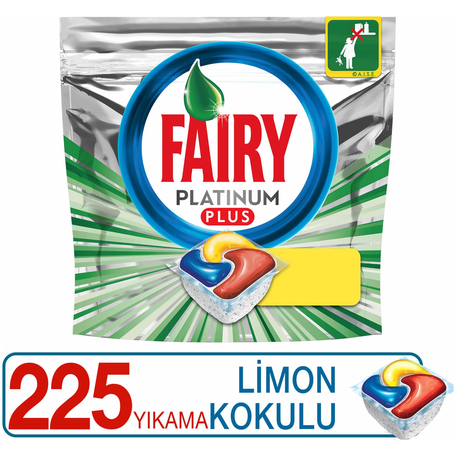 Fairy Platinum Plus Bulaşık Makinesi Kapsülü 225'LI Fiyatı