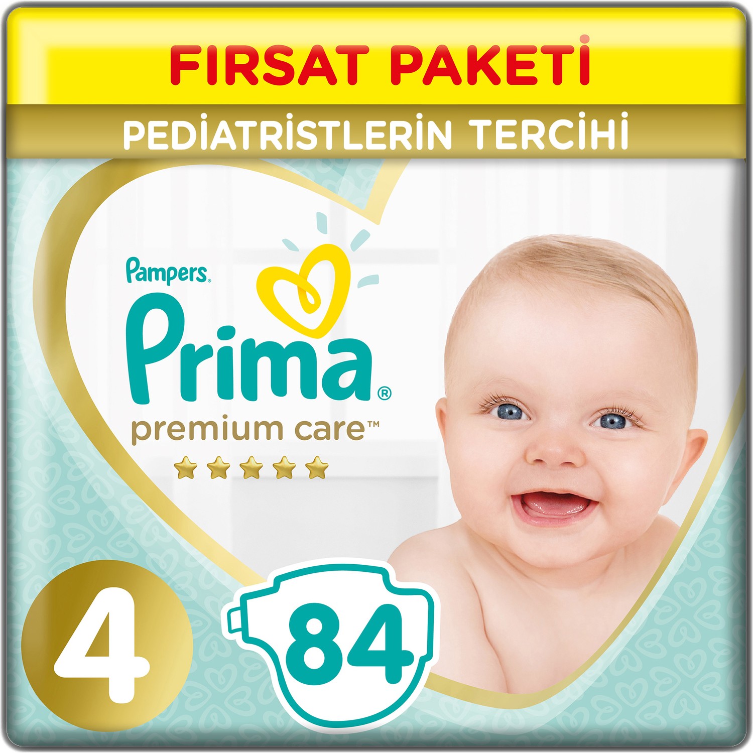 Prima Bebek bezi Premium Care 4 Beden 84 Adet JuniorFırsat Fiyatı