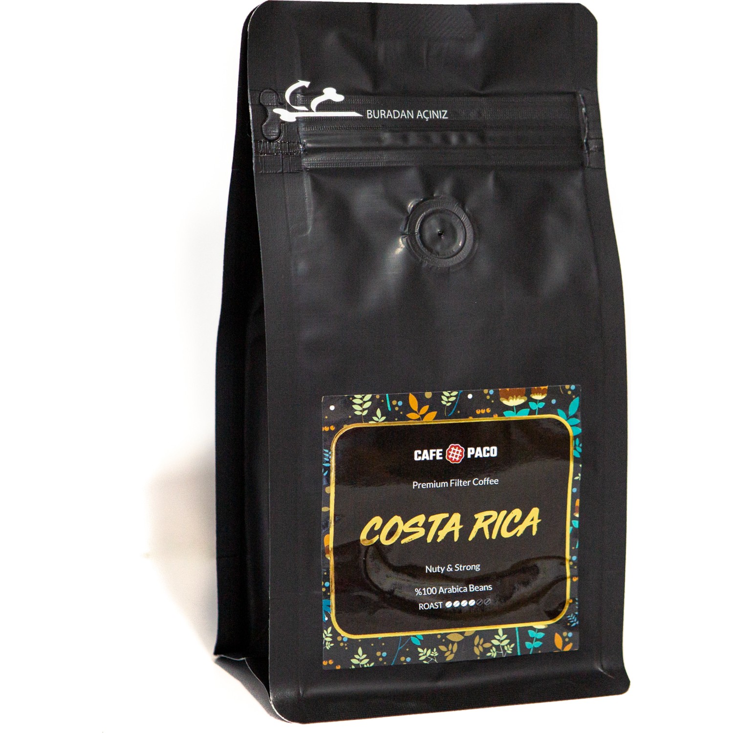 Paco Costa Rıca Premium Filter Coffee 250 Gr Kağıt Ve Metal Fiyatı