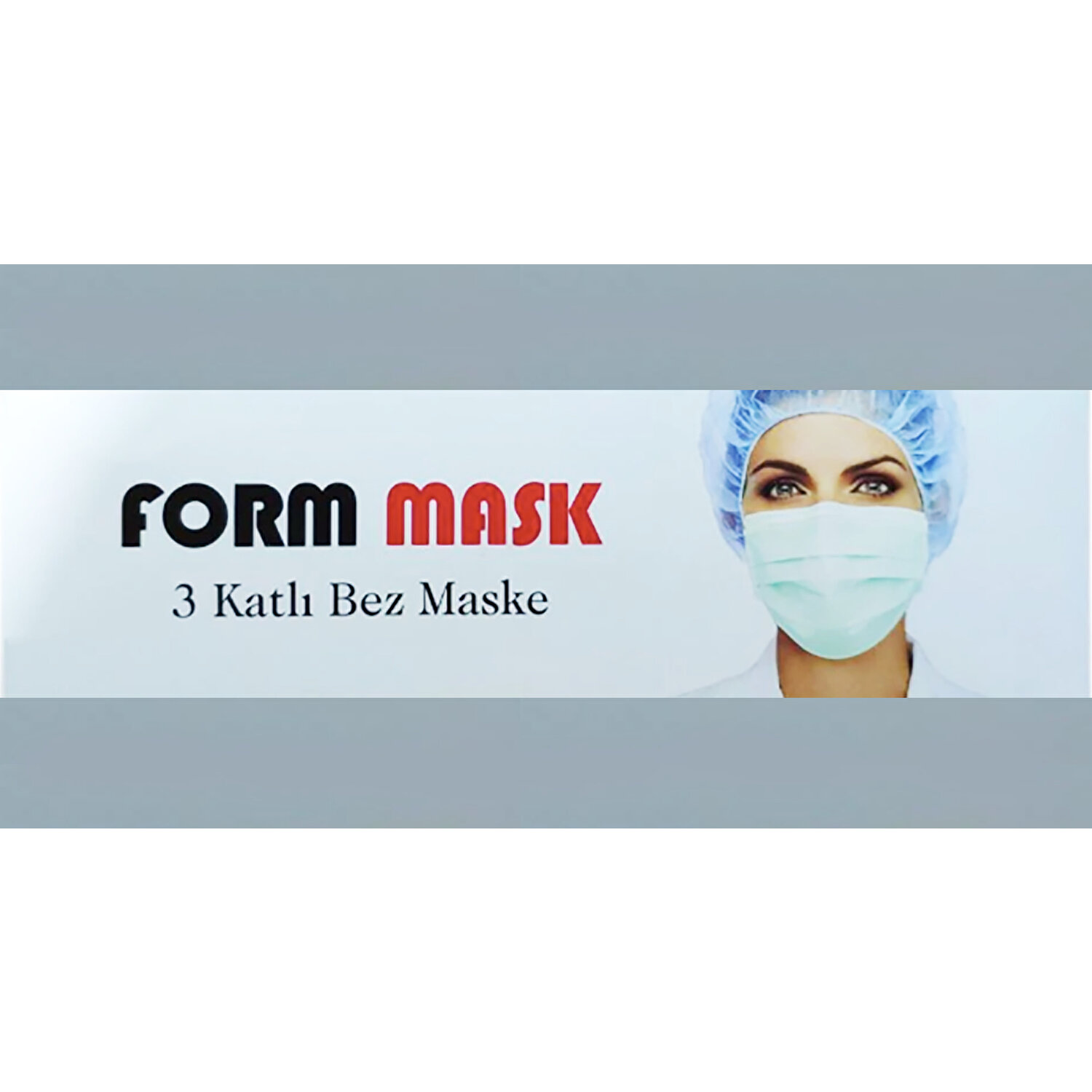 Form Mask 3 Katlı Lastikli Yüz Maskesi 