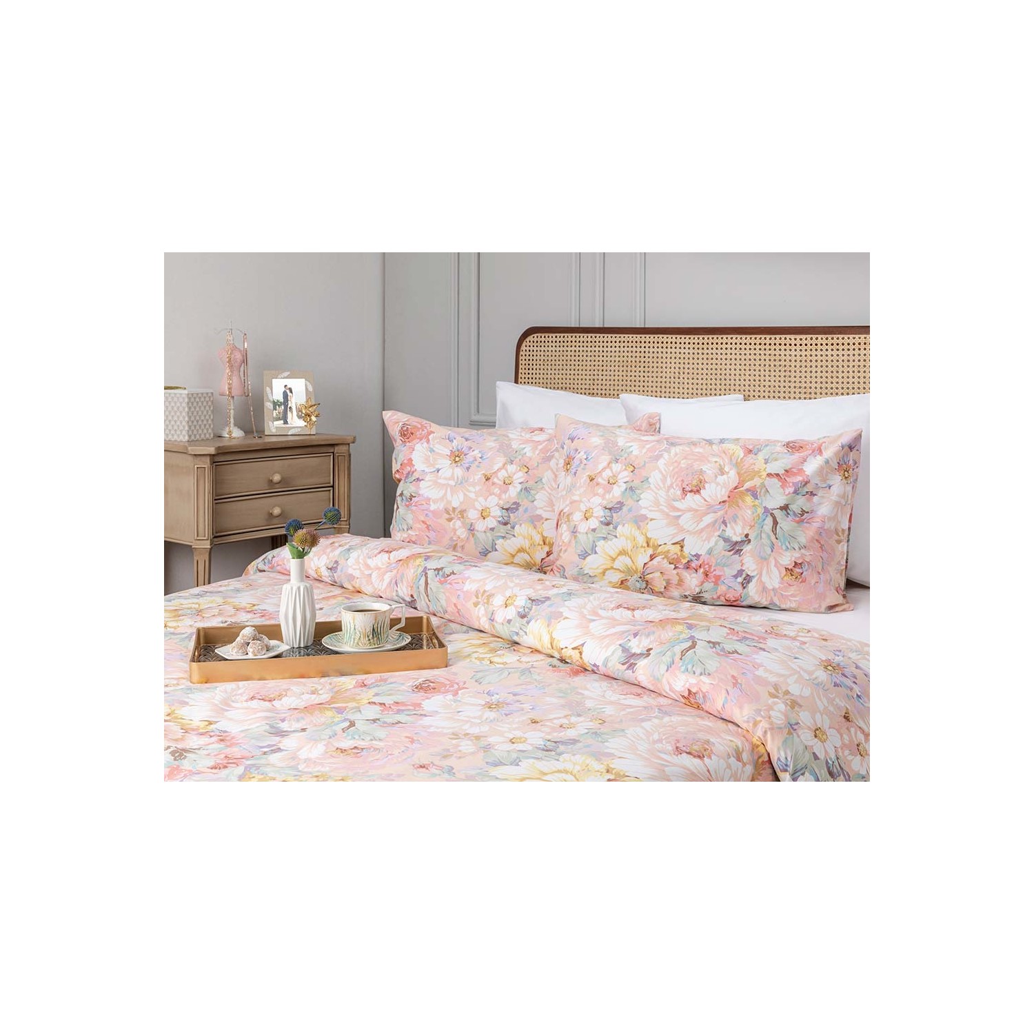 English Home Lena Pamuklu Super King Nevresim Takımı