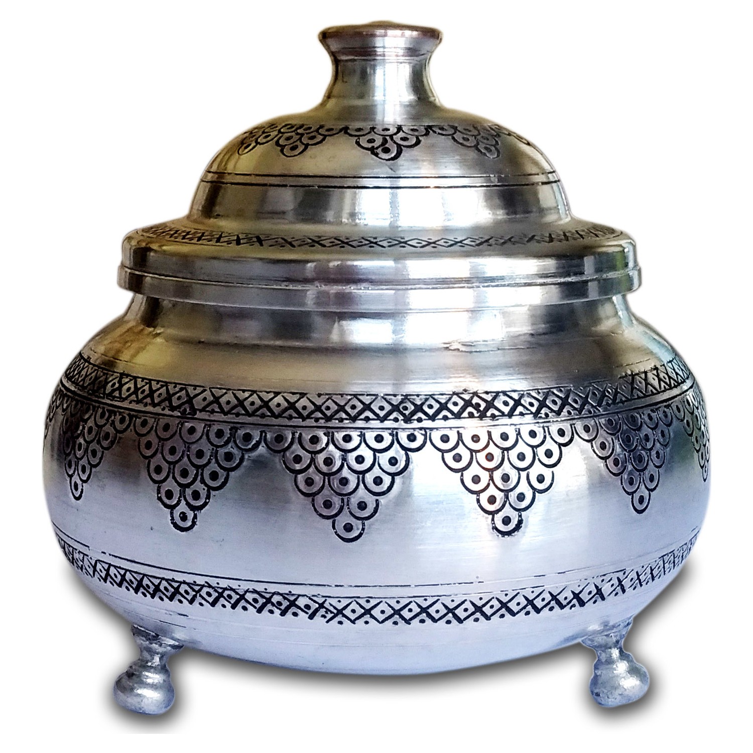 Kardeşler Bakır Gaziantep Üzüm Işlemeli Mat Bakır Şekerlik Fiyatı