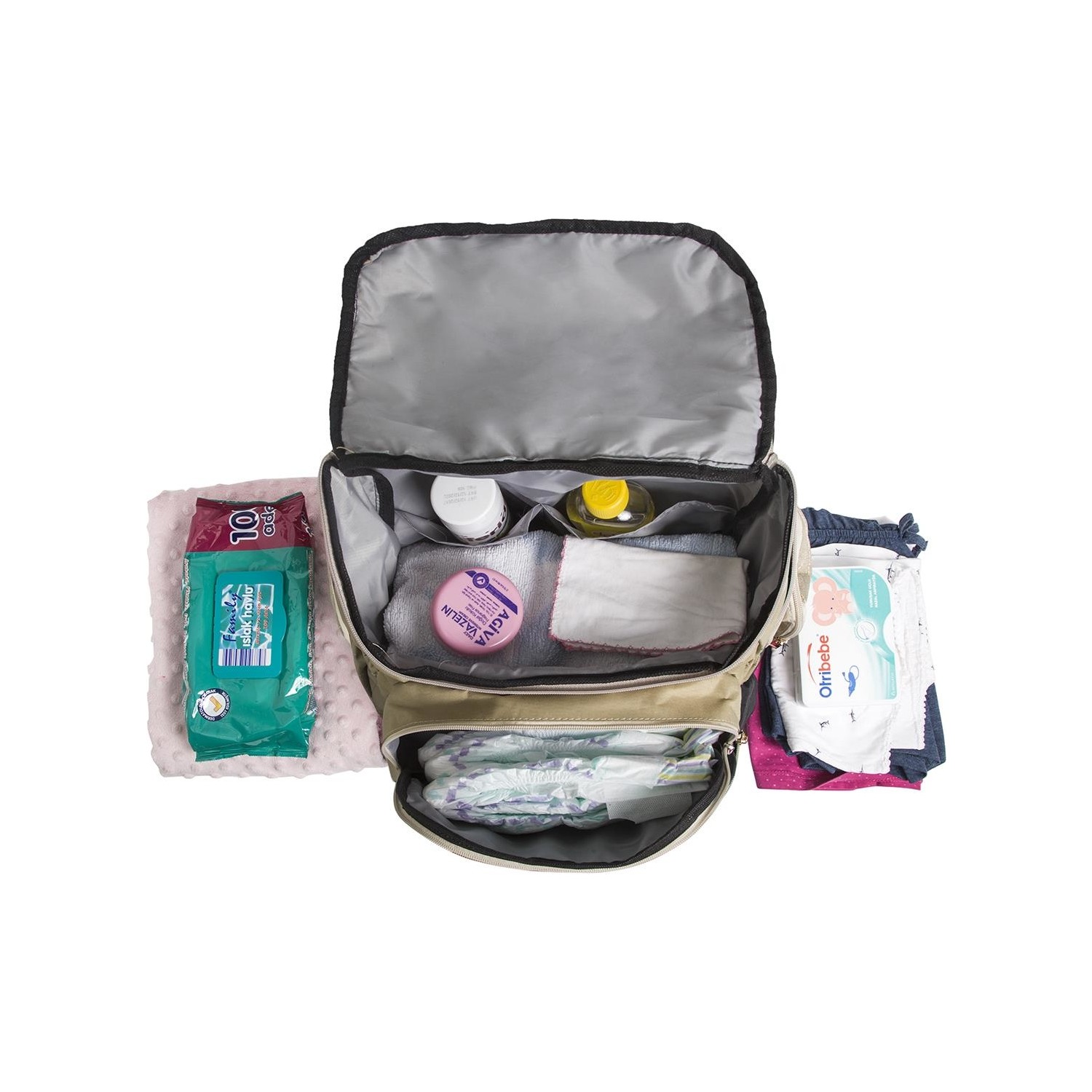 Kraft Anne Bebek Bakım Sırt Çantası Bej 8899 Fiyatı