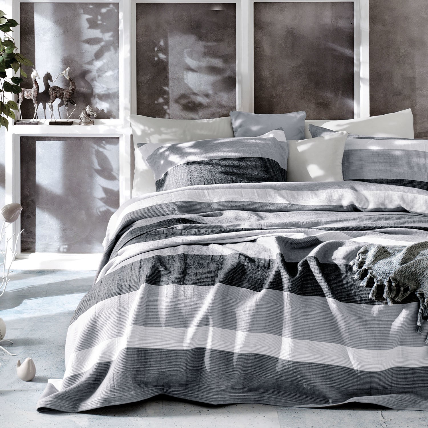 Yataş Bedding Martin Yatak Örtüsü Seti Çift Kişilik Xl