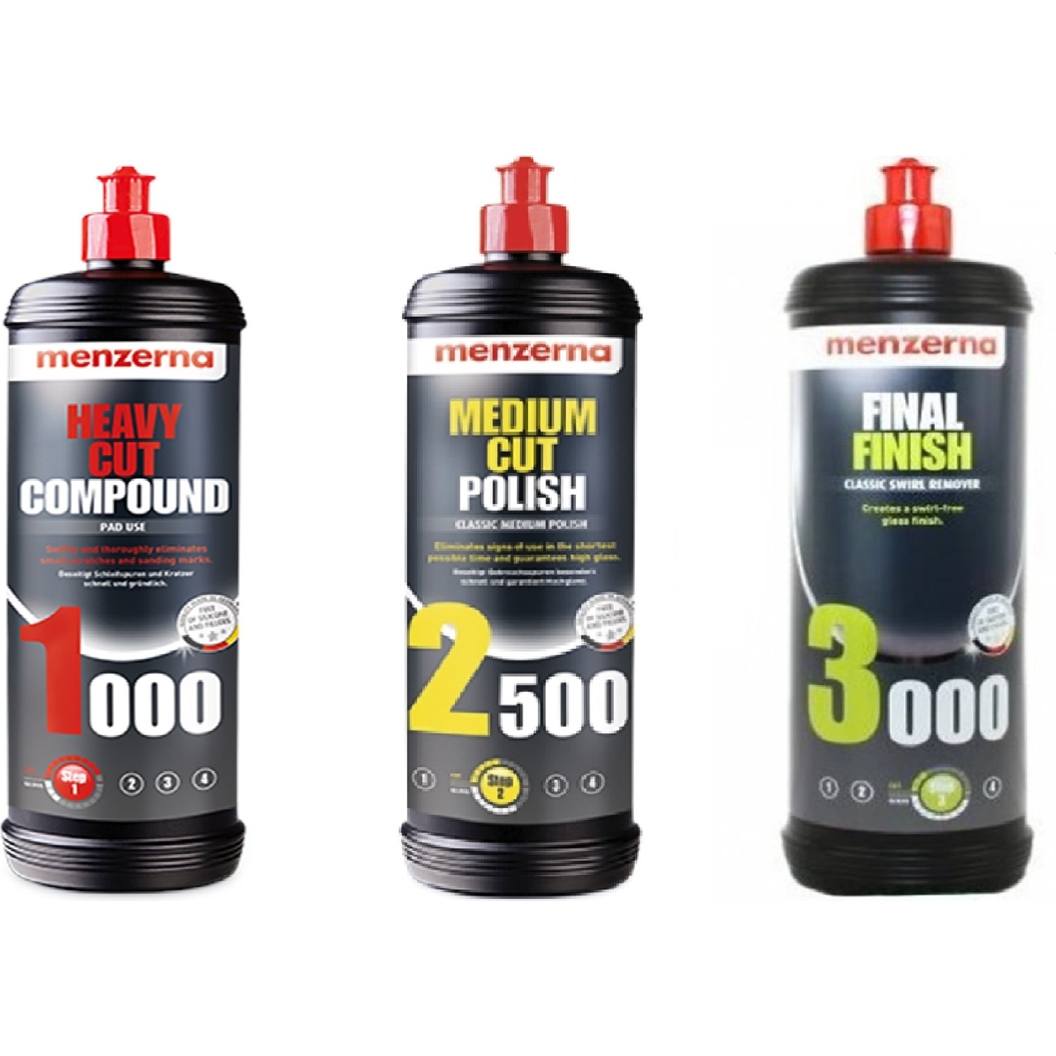 Menzerna 100025003000 Pasta Hare Giderici Seti 1 lt Fiyatı