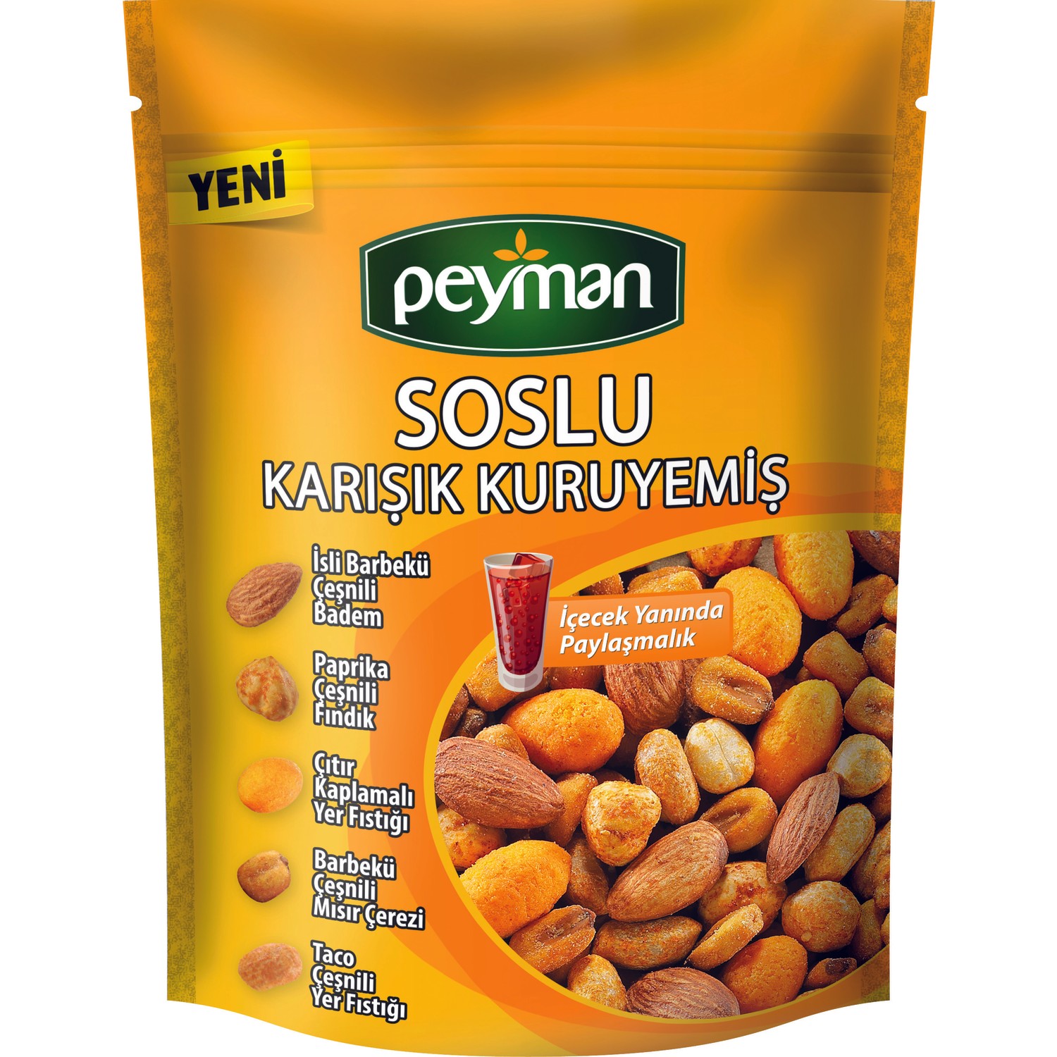 Peyman Peyman Soslu Karışık Kuruyemiş 180G Fiyatı
