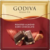 Godiva Kare Çikolata Badem Bitter 60G x 6 Adet
