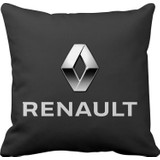 Asr Renault Reno Saten Araç Yastığı ve Ahşap Anahtarlık