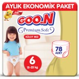 Goon Premium Soft Külot Bez 3 Beden Aylık Ekonomik Paket 144 Adet