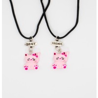 Cihan Best Friends Kahve Kurabiye Arkadaslik Kolyesi Fiyati