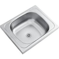 as paslanmaz krom evye lavabo 40 x 50 cm fiyati