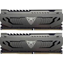 Patriot Viper Steel Ddr4 16GB(2*8GB) 3600Hz 1.35V Cl-17 Kit Gaming Pc Ram - PVS416G360C7K