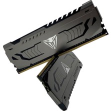 Patriot Viper Steel Ddr4 16GB(2*8GB) 3600Hz 1.35V Cl-17 Kit Gaming Pc Ram - PVS416G360C7K